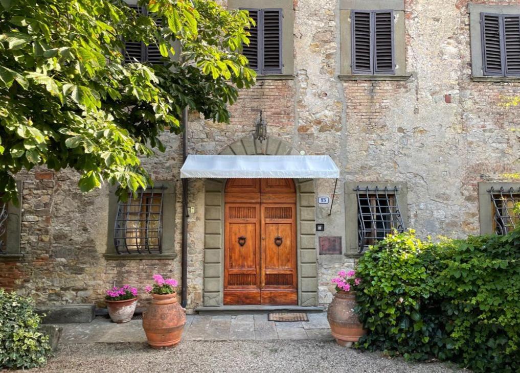 Villa San Leolino Greve in Chianti Exteriör bild
