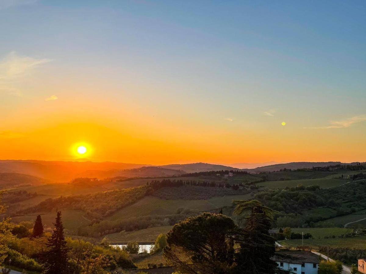 Villa San Leolino Greve in Chianti Exteriör bild